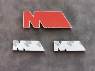 Bmw M Power Emblema Maletero mas 2 Logos Laterales