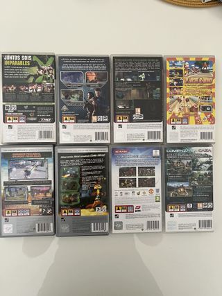 Sony PlayStation Portable Negra + Pack de Juegos