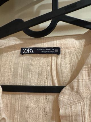 Camisa Zara manga larga