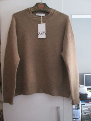 JERSEY CACHEMERE TOSTADO ZARA