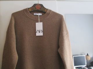 JERSEY CACHEMERE TOSTADO ZARA