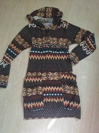 Maglia lunga fantasia