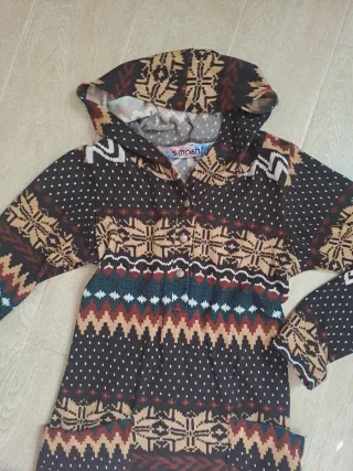 Maglia lunga fantasia