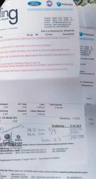 Autocaravana con 9500KM