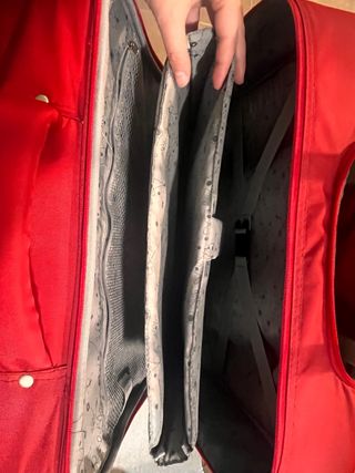 Maleta de trabajo Busquets roja.
