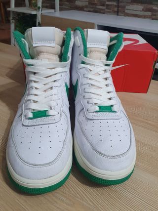 Nike Air Force 1 Sculpt T41 Verde Blanco