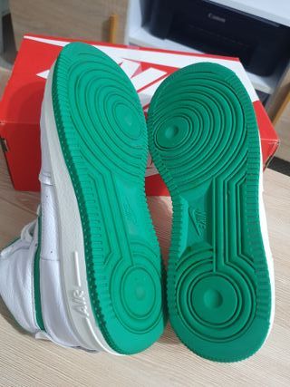 Nike Air Force 1 Sculpt T41 Verde Blanco