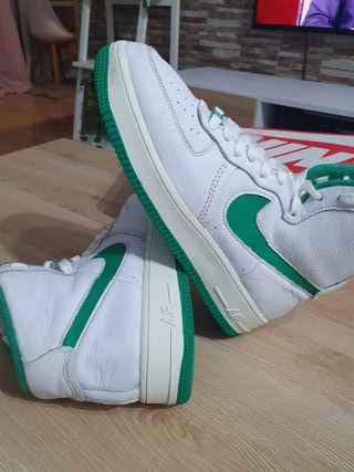 Nike Air Force 1 Sculpt T41 Verde Blanco