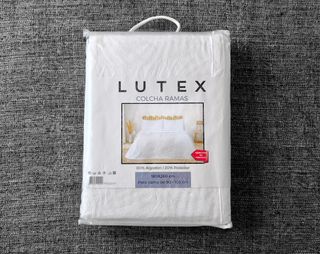 Colcha blanca cama 90-105 (A ESTRENAR) 