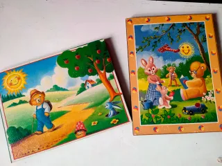 Cuadros infantiles de madera