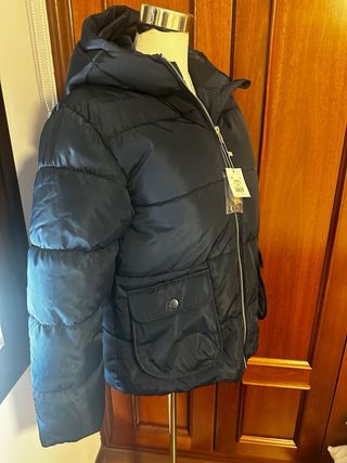 Abrigo plumífero niño azul talla S
el corte ininin