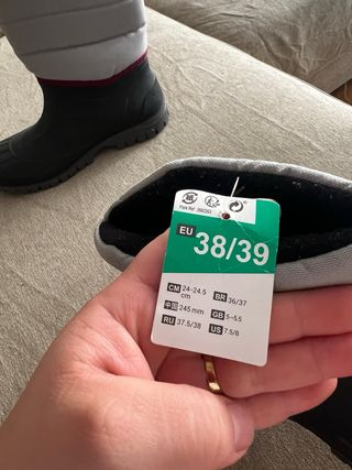 Botas de Nieve Quechua Talla 39 Nuevas