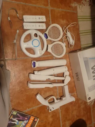 Nintendo Wii Sports + Accesorios + Juegos 