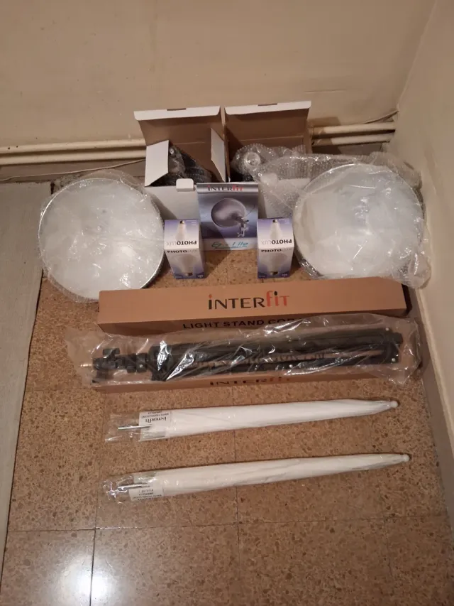 Kit di illuminazione da studio INTERFIT Ez-Lite