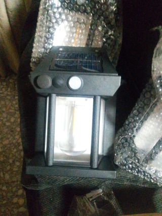 Farola Solar LED Exterior