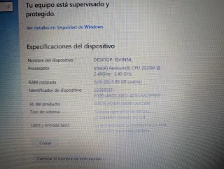 Portátil HP Pavilion G7 Negro