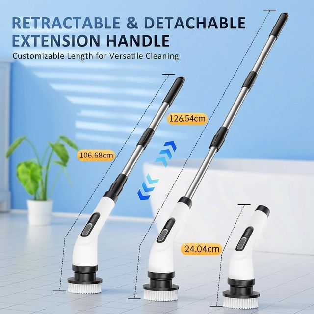  A ESTRENAR: Cepillo Electrico Limpieza Hogar