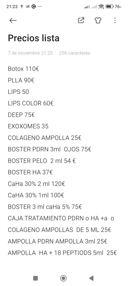 Stock productos de calidad