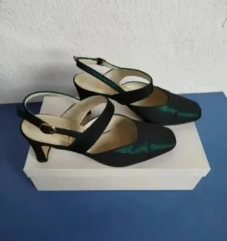 Zapatos Sole Piel Verdes 