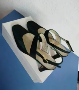 Zapatos Sole Piel Verdes 