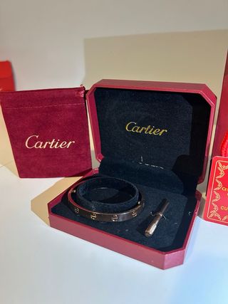 Pulsera Cartier Love Oro