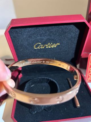 Pulsera Cartier Love Oro