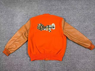 Chaqueta Dior Bomber Naranja y Marrón