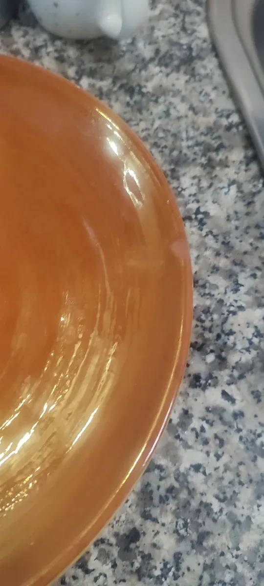 Plato cerámica para girar tortillas