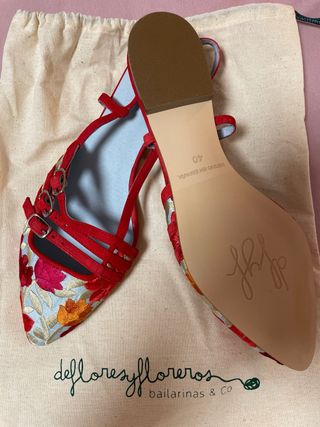 Zapatos de Flores y Floreros Mujer