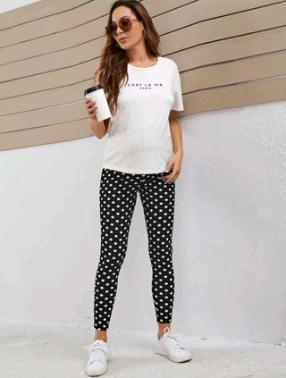 Leggings premamá talla L nuevos