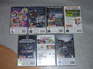 Lote 7 Juegos PSP: Invizimals, Call of Duty, Star 