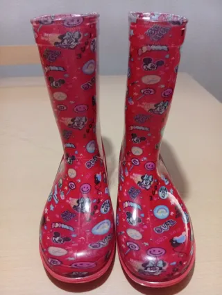 Botas de agua Minnie Mouse Talla 33