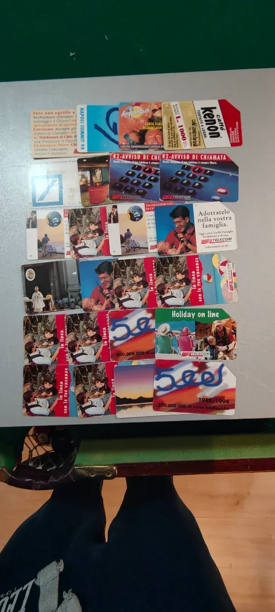 Schede telefoniche varie