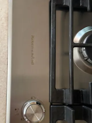 Fornello a gas KitchenAid 5 fuochi 91x51