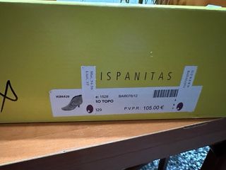 Botines Hispanitas Marrones Talla 38