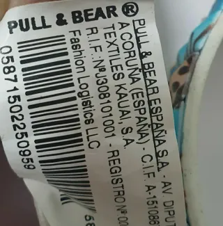 Cinturón Pull&Bear Multicolor