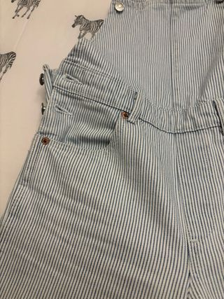 Peto Zara rayas azul Talla XS