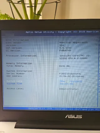 Portátil ASUS X-Series