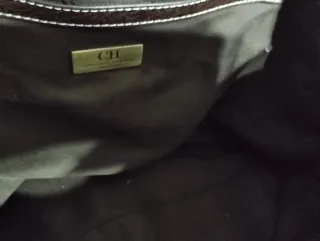 Bolso Tote Carolina Herrera CH Beige/Marrón
