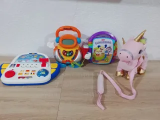 Lote Juguetes VTech Fisher-Price Unicornio