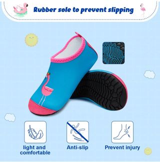 Zapatillas agua bebé flamencos T20/21 nuevas