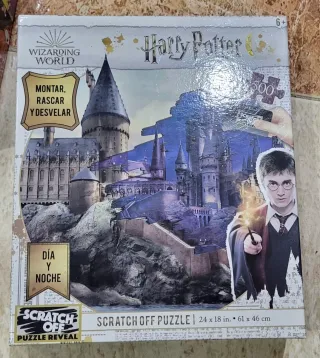 Puzzle Harry Potter Scratch Off 500 piezas
