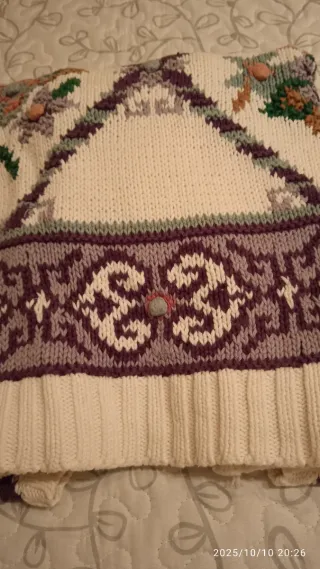 Jersey de punto perlado como nuevo