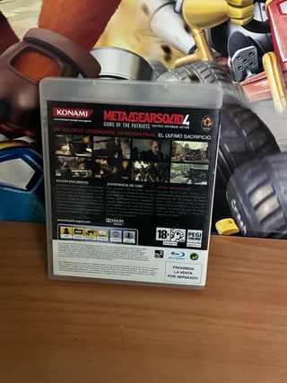 Metal Gear Solid 4 PS3 Konami