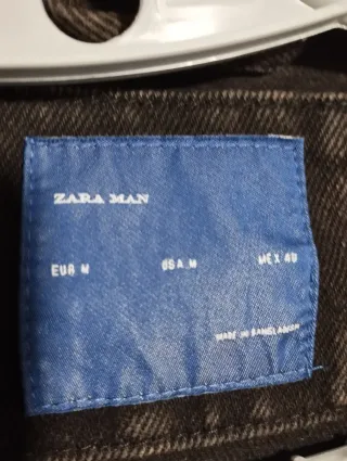 Chaqueta vaquera negra