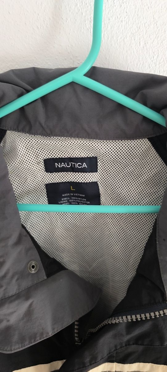 Chaqueta NAUTICA hombre vintage negra talla L