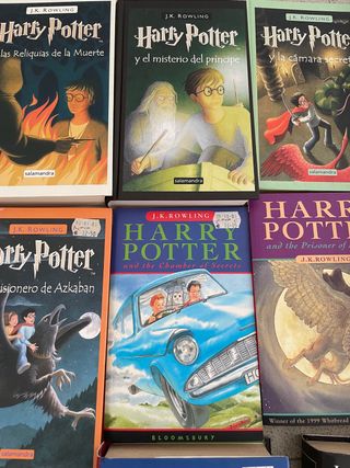 Colección de libros de Harry Potter