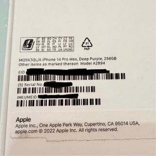 iPhone 14 Pro Max 256GB Morado