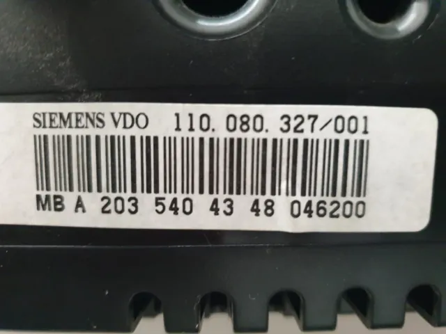 Cuadro instrumentos Mercedes Clase W203