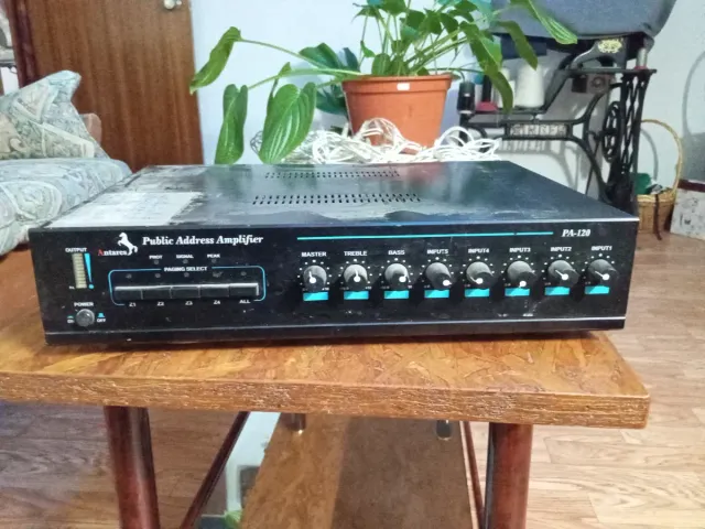 Amplificador Antares PA-120 Megafonía